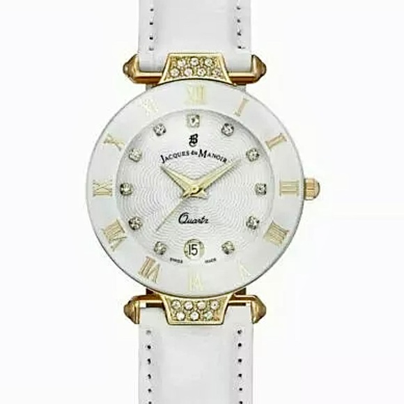 Jacques Du Manoir White Swiss Made Watch - Picture 3 of 5